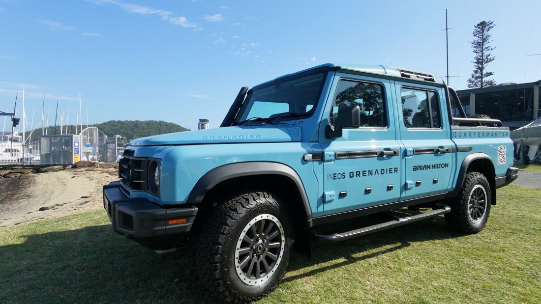 The Ineos Grenadier from Brian Hilton is a multipurpose vehicle - credit Hippodrone