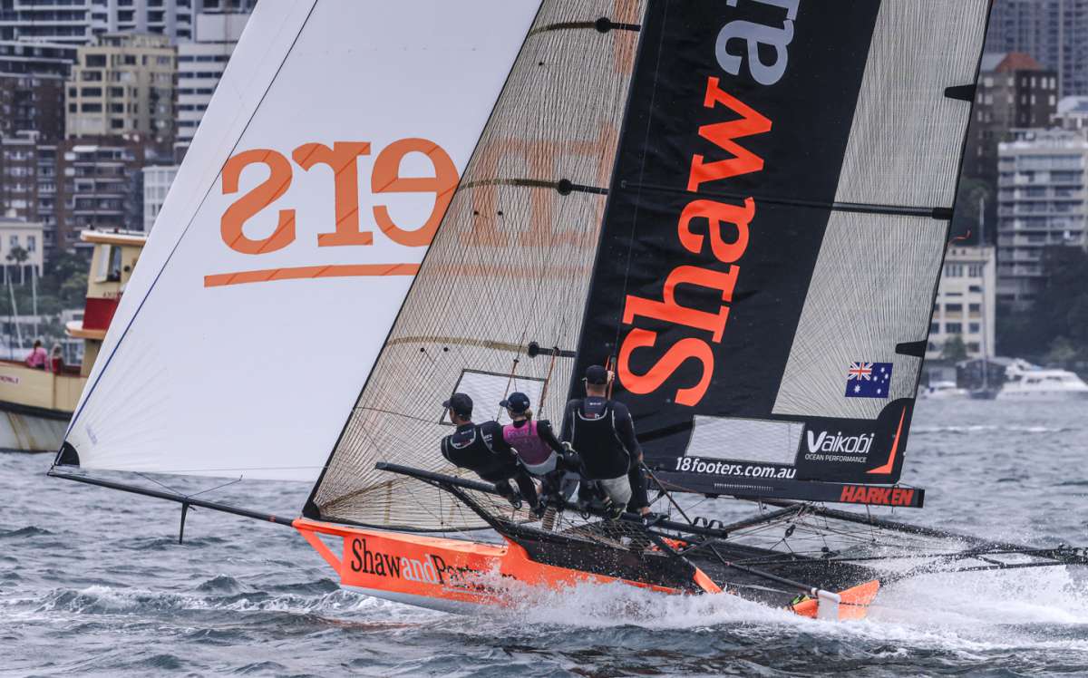 Shaw and Partners was consistent in both races (SailMedia)