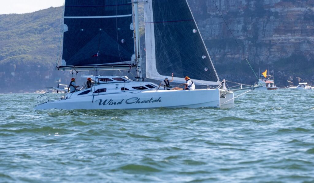 Wind Cheetah was the first multihull entry - RPAYC Media pic