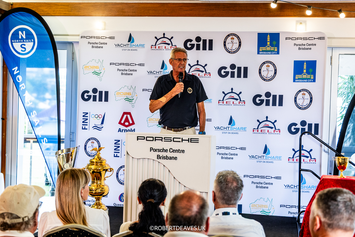 Rob Brown OAM at the opening ceremony