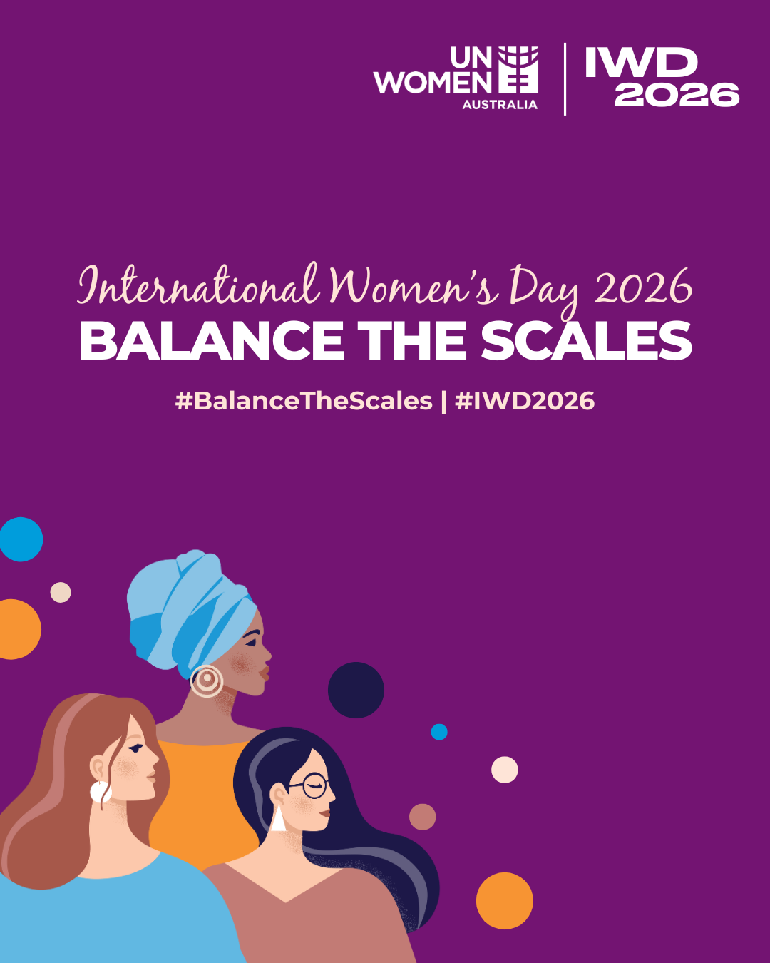 IWD 2026 UNWomen Australia poster