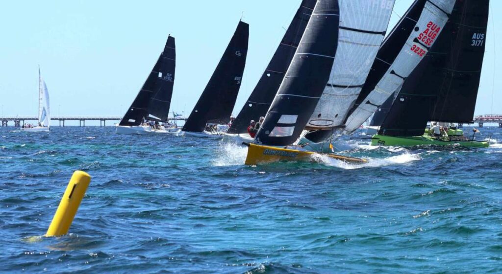 Geographe Bay Race Week Day 3 @TP72 Nautical imagery