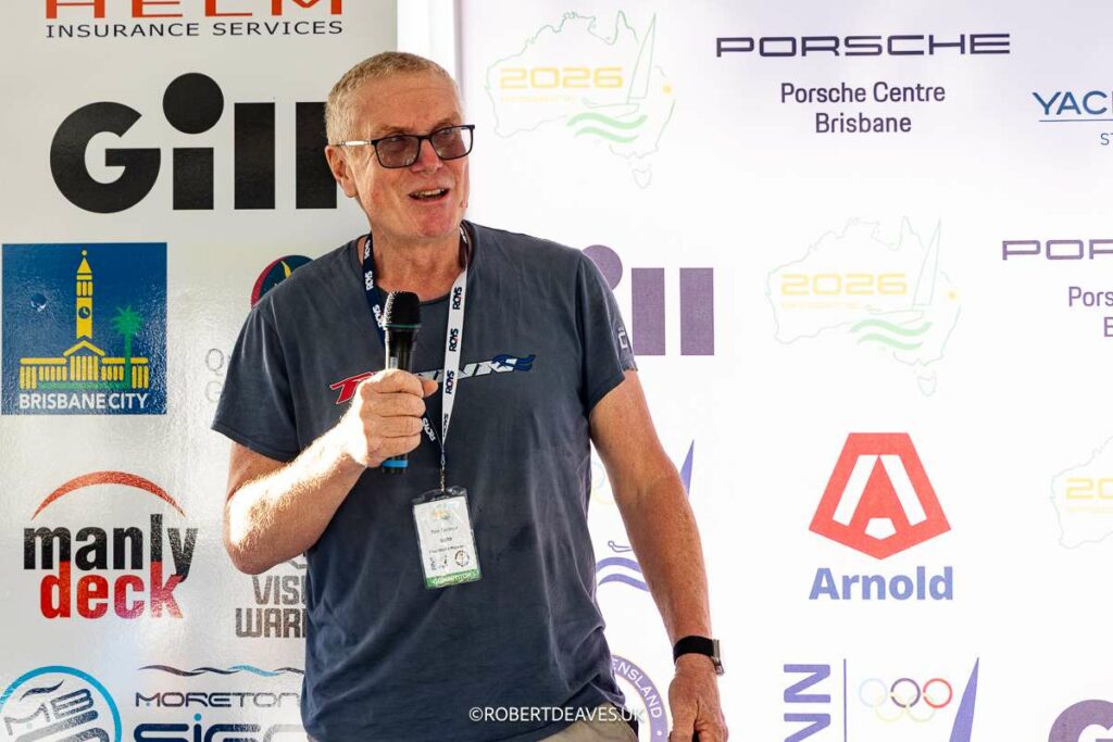 Tim Tavinor has been inducted into the Finn Class Hall of Fame - Credit Robert Deaves