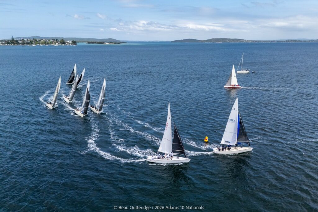 The “pack” chasing the leaders - Credit Beau Outteridge