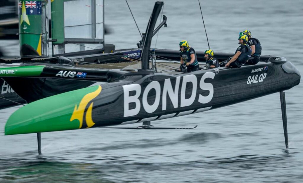 Sydney SailGP podium streak ends for the Flying Roos