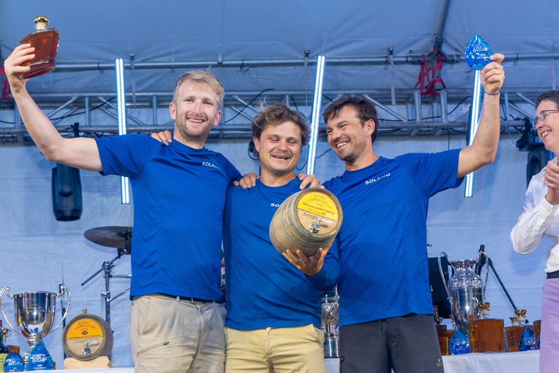 Robin Follin’s Class40 Solano (FRA) - Class40 winners and also recognised for the rescue at sea © Tim Wright-Photoaction.com