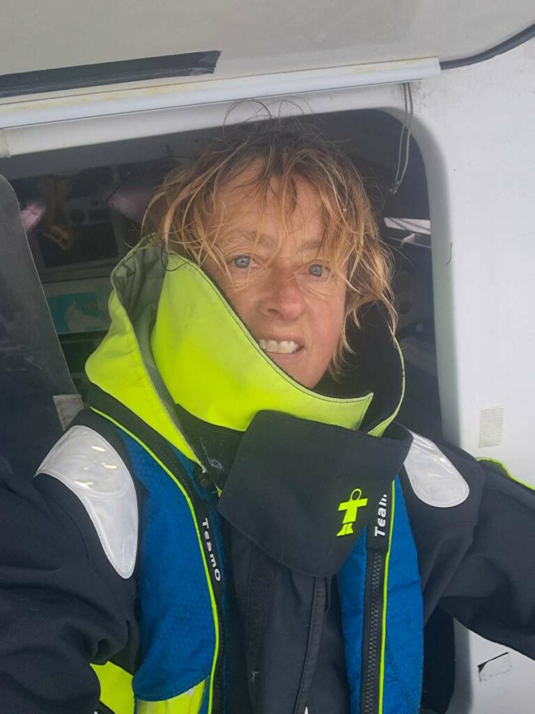 Melodie Schaeffer - double Cap-Horner - on WHISKEY JACK