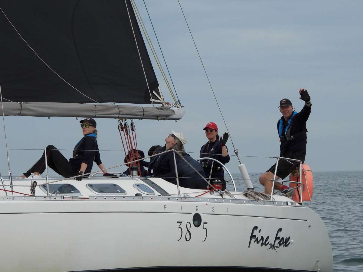 Kate Woodlock on the helm of FireFox took out Cruising Division