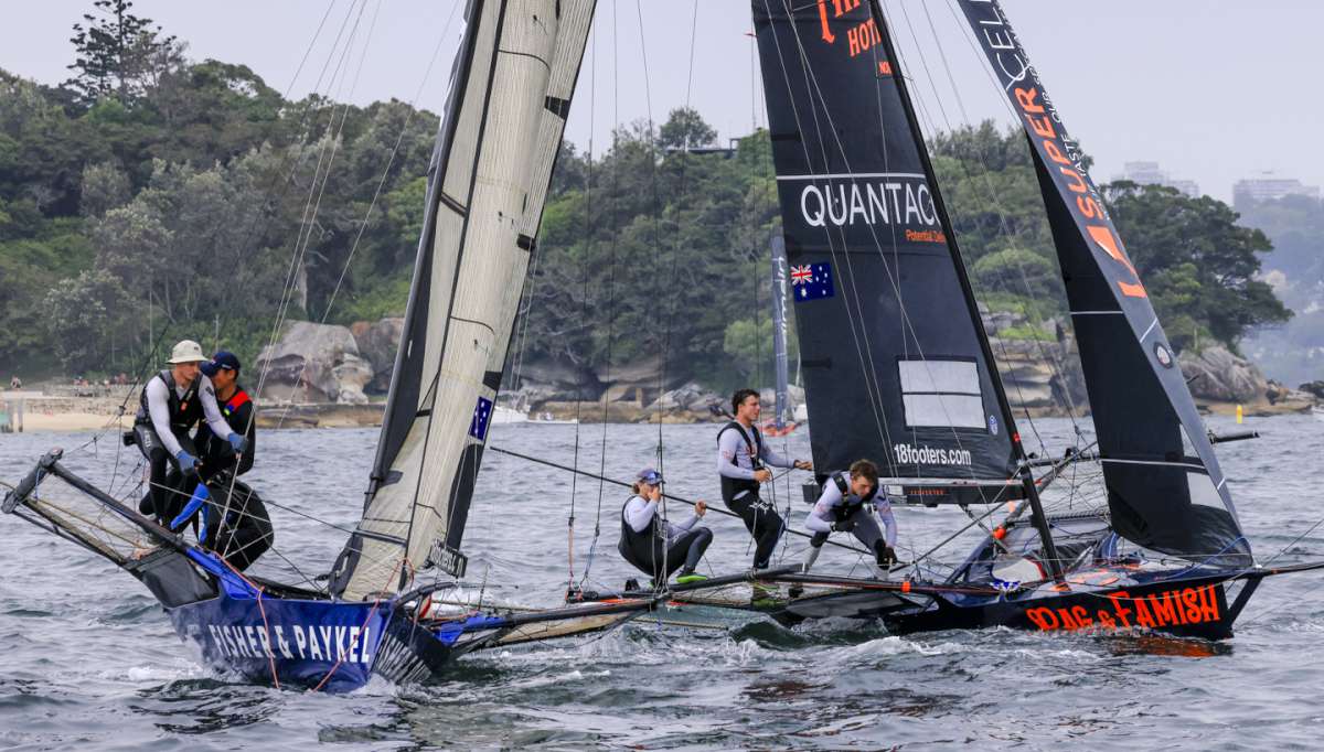 Great battle between The Rag and Fisher & Paykel (SailMedia)