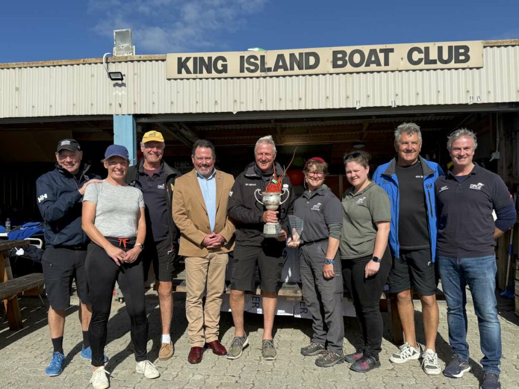 How Bizarre winner presented by King Island Mayor Marcus Blackie Photo Cas Bukor