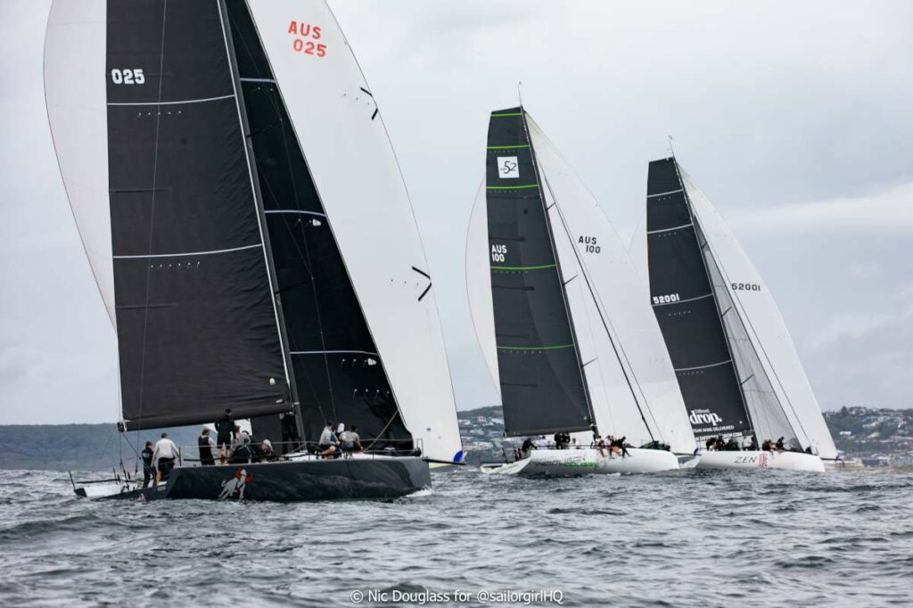 Three-way battle - Credit - Nic Douglass @sailorgirlhq