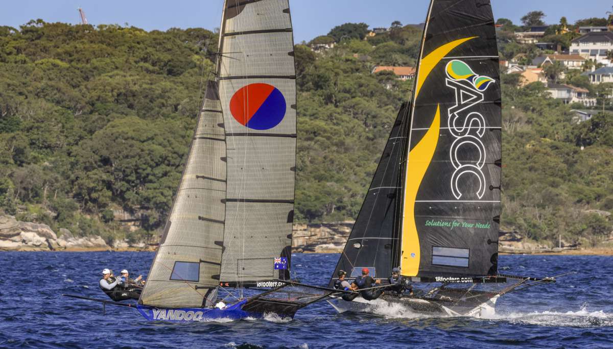 Yandoo and ASCC in close contest Race 5 (SailMedia)