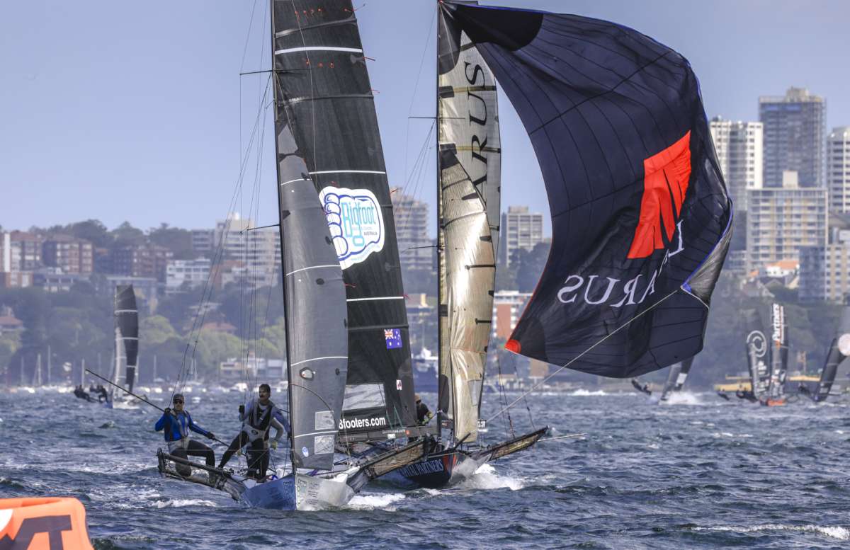 Big Foot Bags & Covers leads to Chowder Bay (SailMedia)