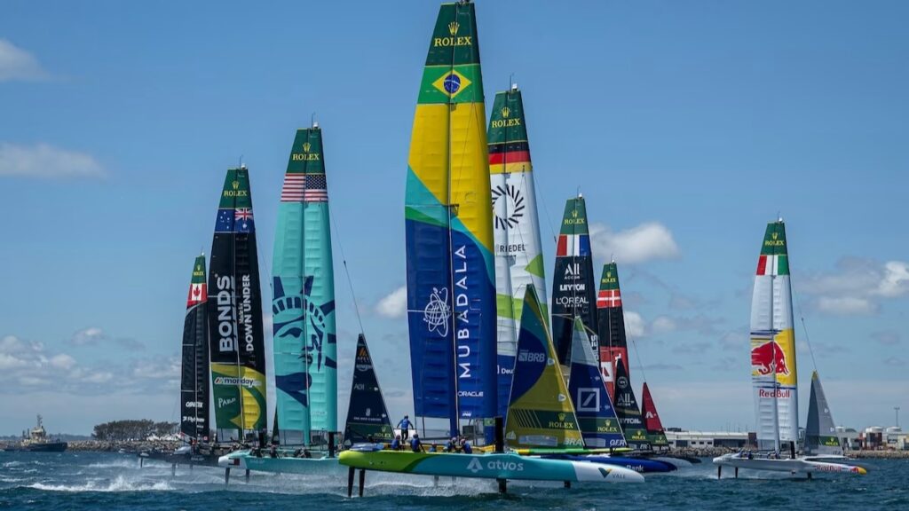 Get a sneak peek inside SailGP’s Rio race stadium