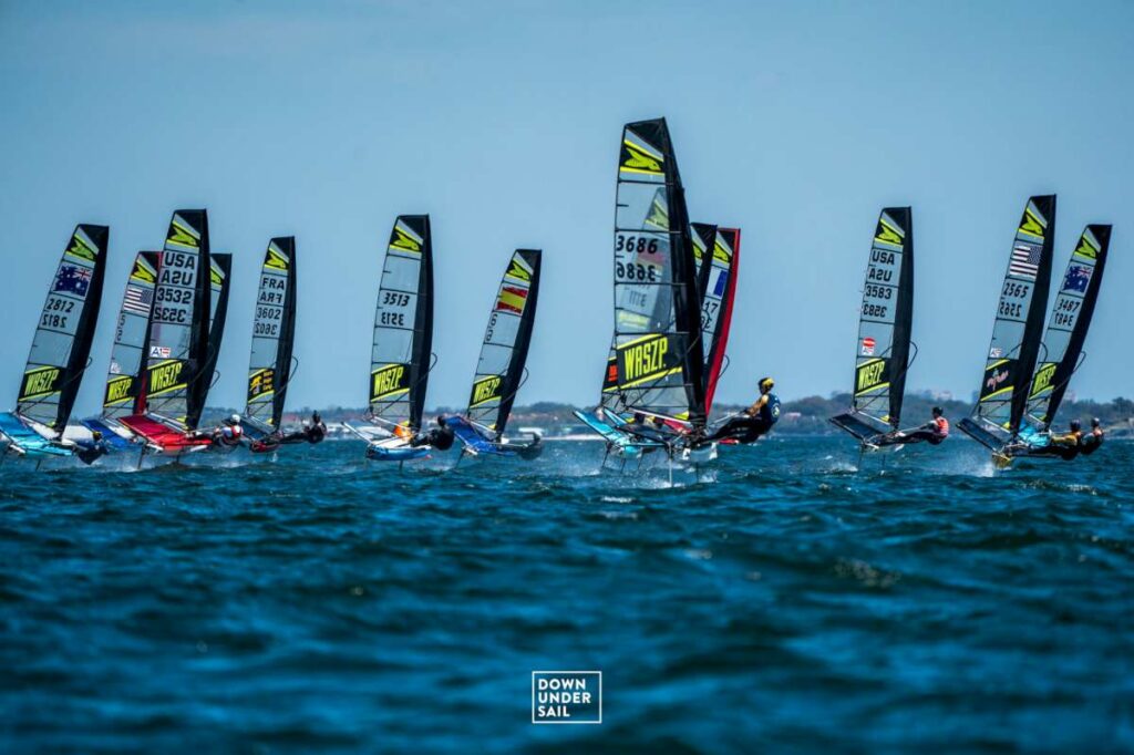 WASZP Pre-Games regatta - Credit Down Under Sail