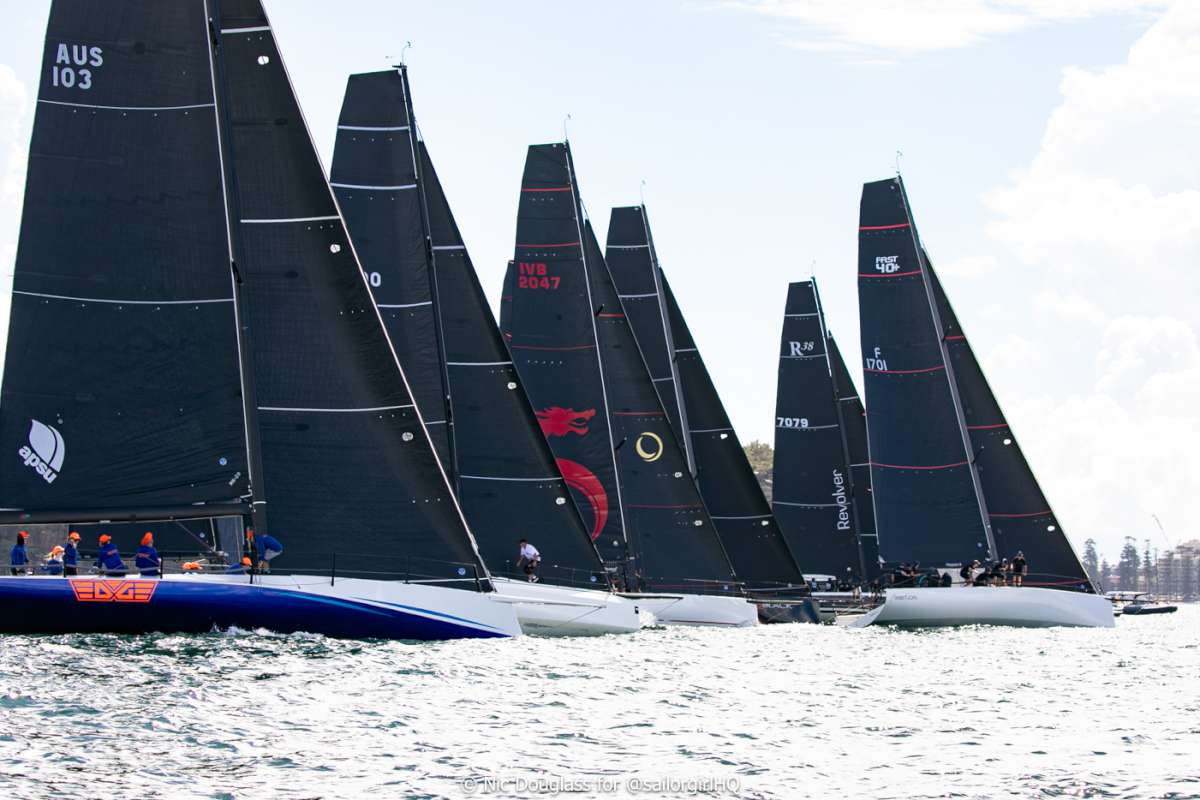 Super40 start line was epic - Credit - Sunset Media - @sailorgirlhq