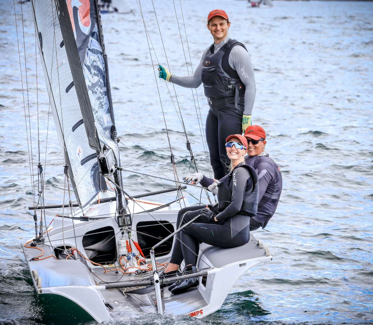 CC Winners Zoe Dransfield-Hugh Stodart-Jamie Stodart