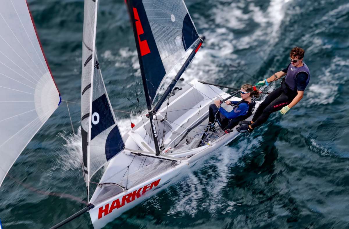 Drone Shot Harken-13ft Skiff