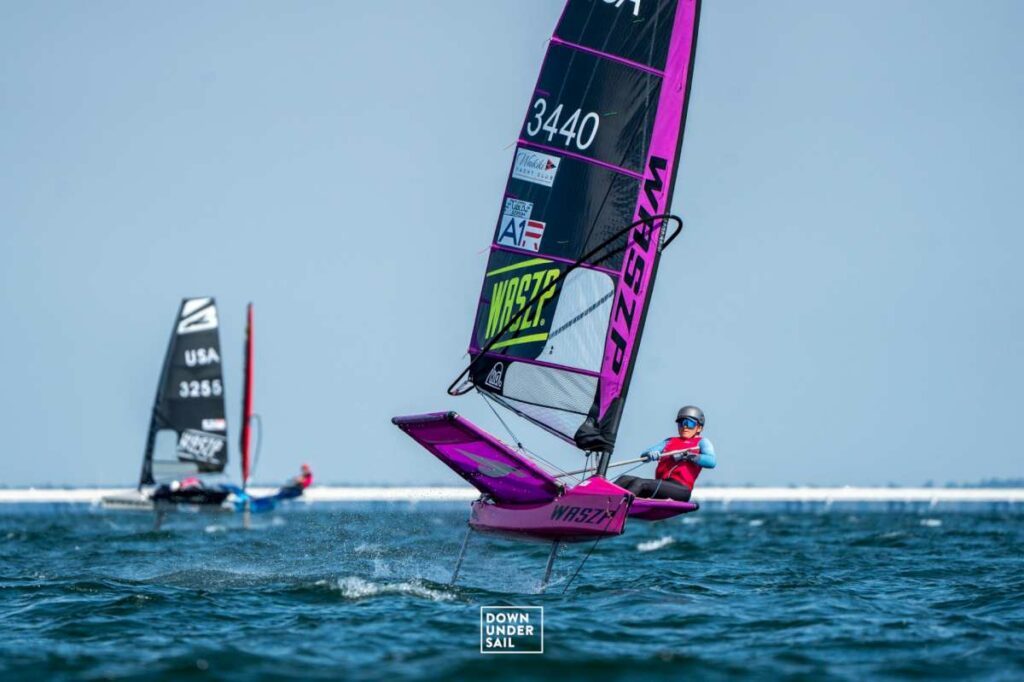 2026 Waszp Games – Day 1 - Pearl Lattanzi - Credit Down Under Sail