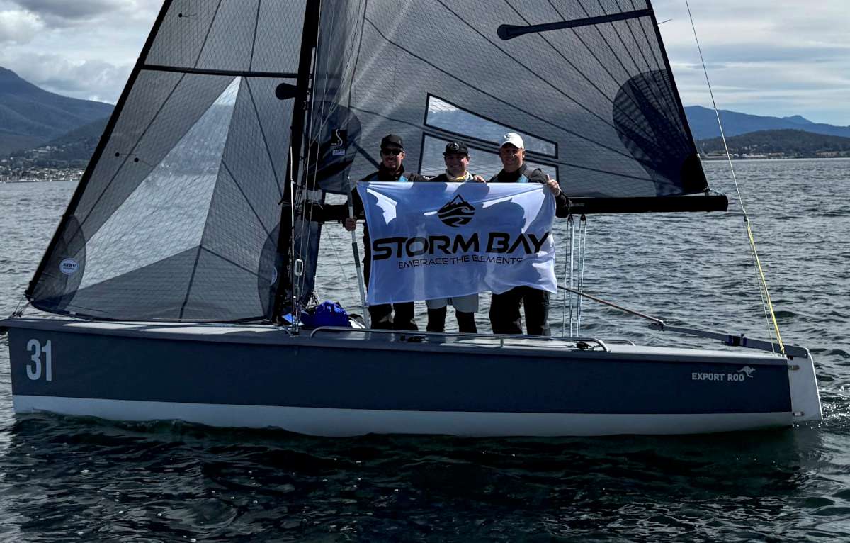 Export Roo Harry West David Chapman and Michael Cooper 2026 SB20 Australian Championship Image Jane Austin