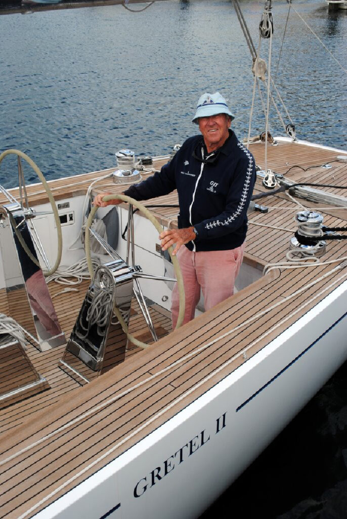 Gordon Ingate on Gretel II