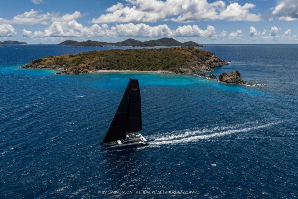 It's a wrap - the spectacular 2026 BVI Spring Regatta & Sailing Festival concludes. Gunboat 72 Layla - top Gunboat - Credit Andrea Azzopardi