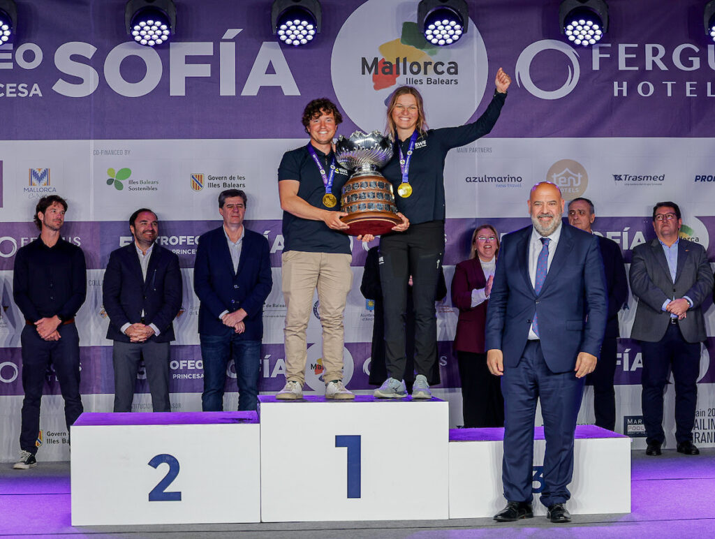 Emil Järudd and Hanna Jonsson, overall winners