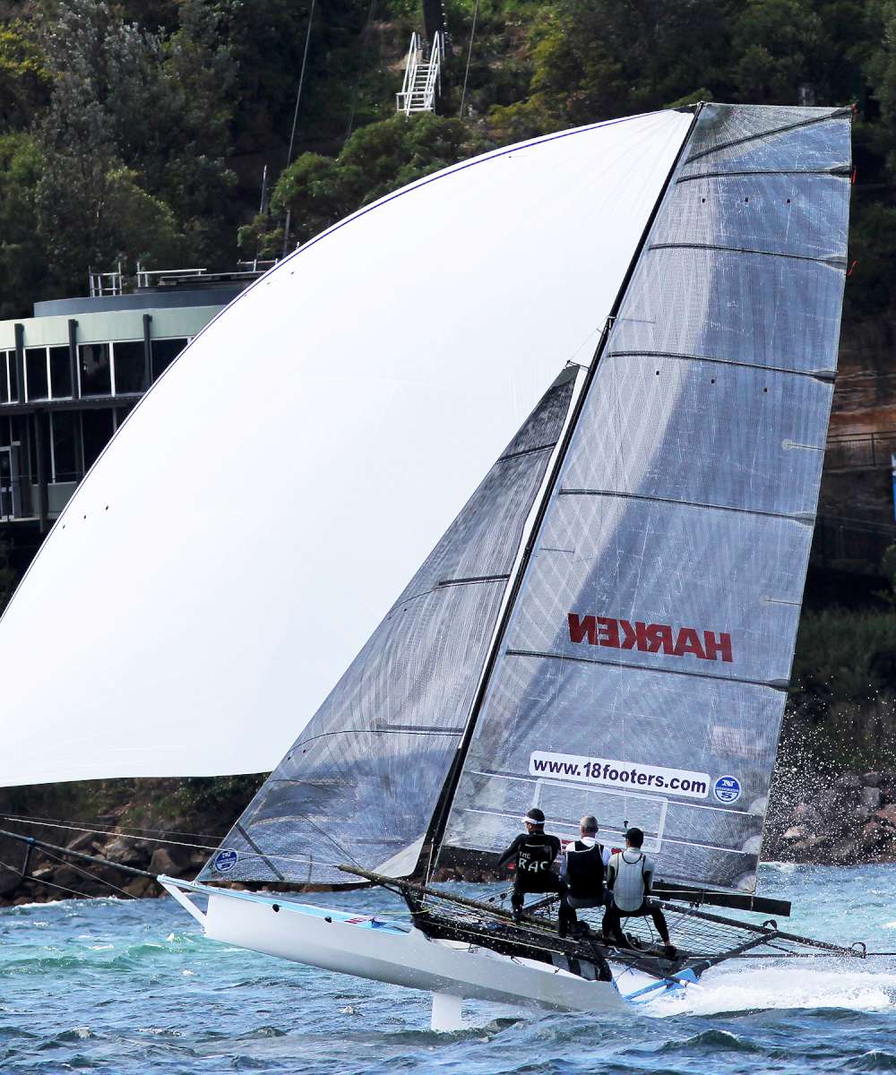 Harken, Howie Hamlin's final challenger (Frank Quealey)