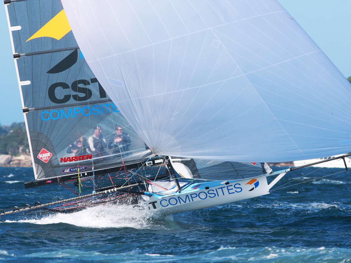 Howie Hamlin's CST Composites in 2011 (Frank Quealey)