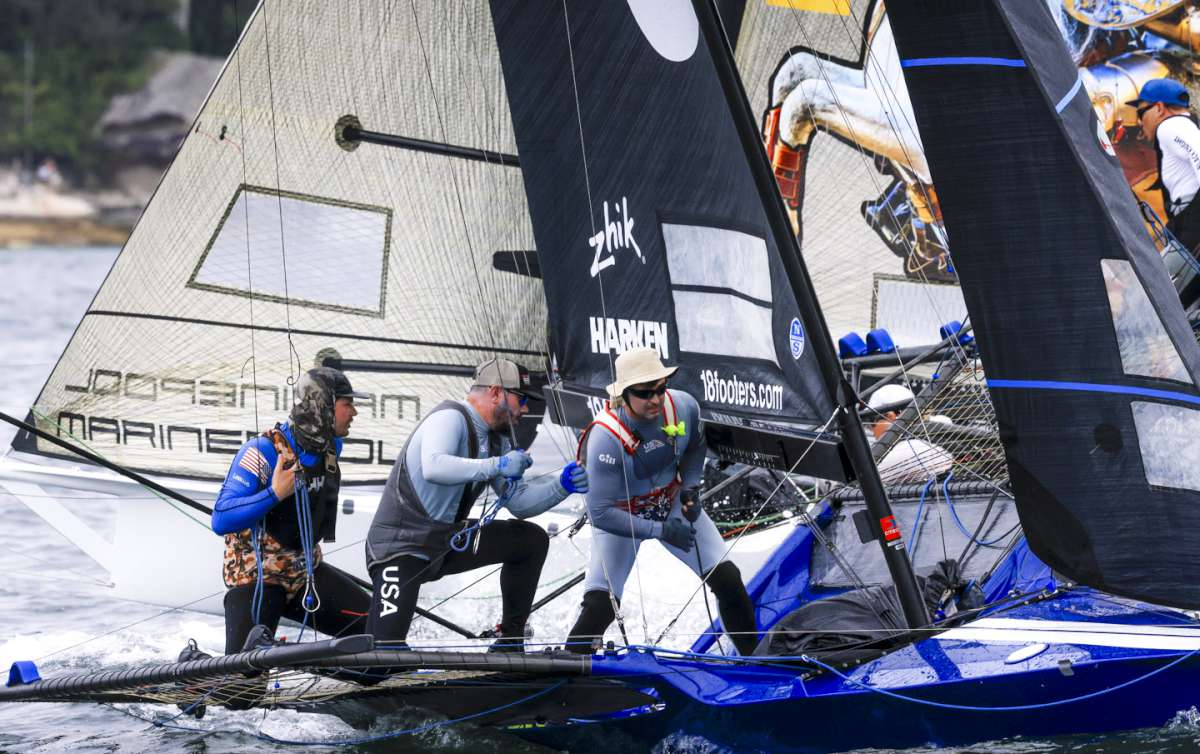Andoo USA team at the 2026 Giltinan World Championship (SailMedia)