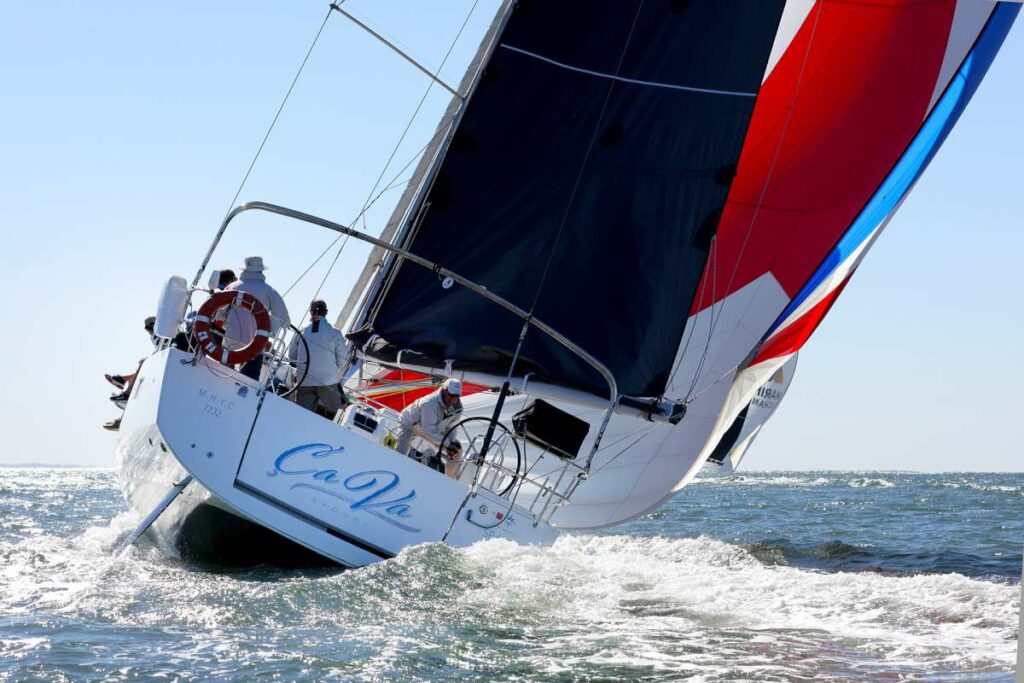 Newcastle-Port Stephens Race 2026_Peter Lewis on Ca Va has competed in every Sail Port Stephens Regatta