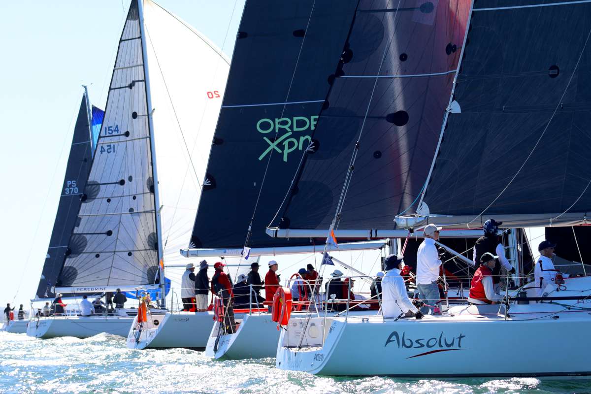 Sail Port Stephens 2026 Day 1 - start action