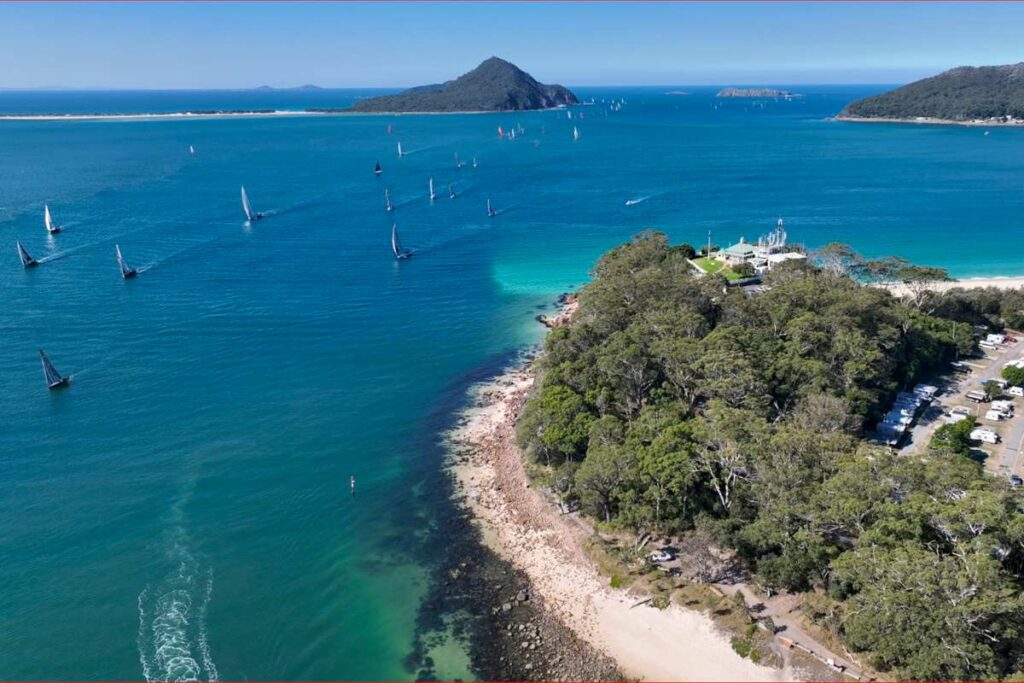 Sail Port Stephens 2026 Commodores Cup_Port Stephens turned on its best weather ©Promocean Media
