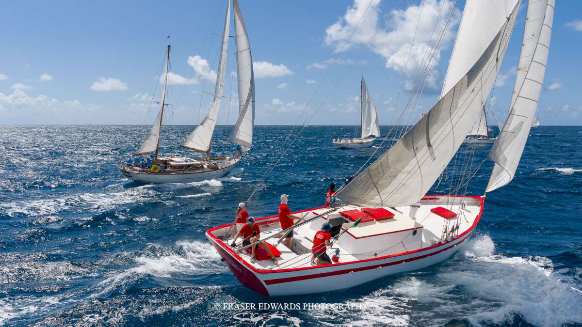 Antigua Classic Yacht Regatta – Credit Fraser Edwards