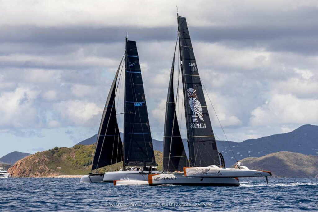 Sophia with the Gunboat 68 Little Wing