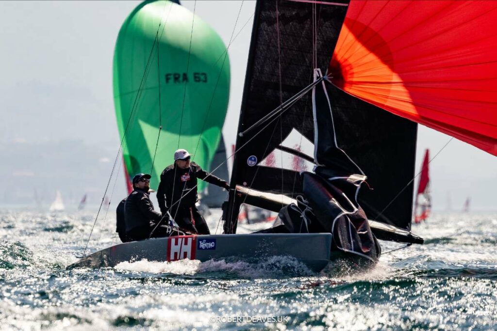 Artemis clinches 5.5 Metre Alpen Cup - Credit Robert Deaves
