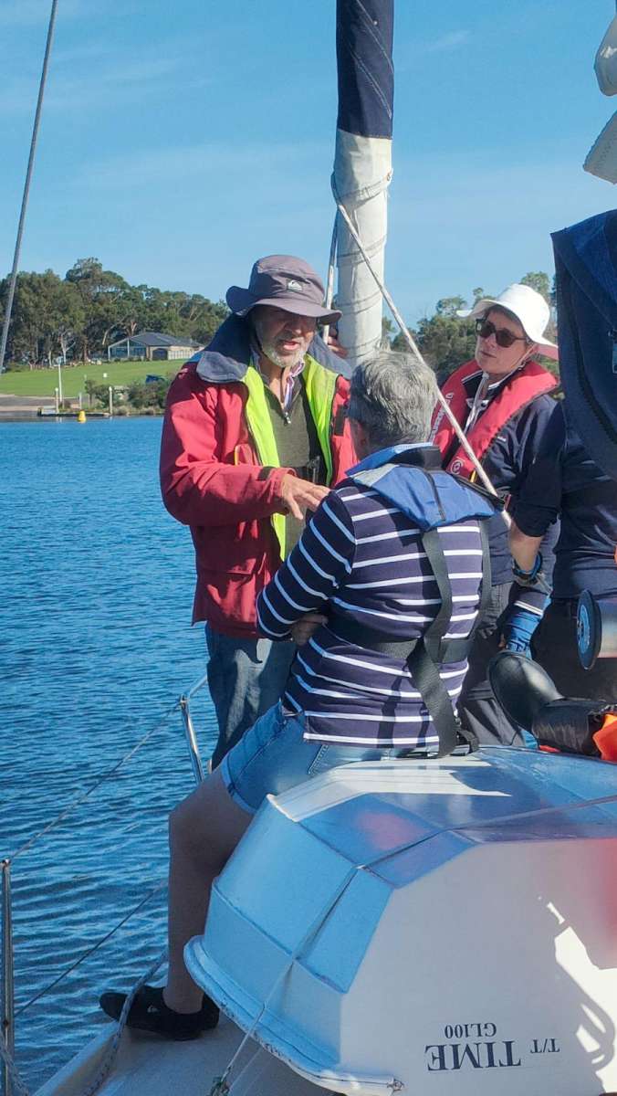 Gippsland Lakes Women taking out Time for on water skills training