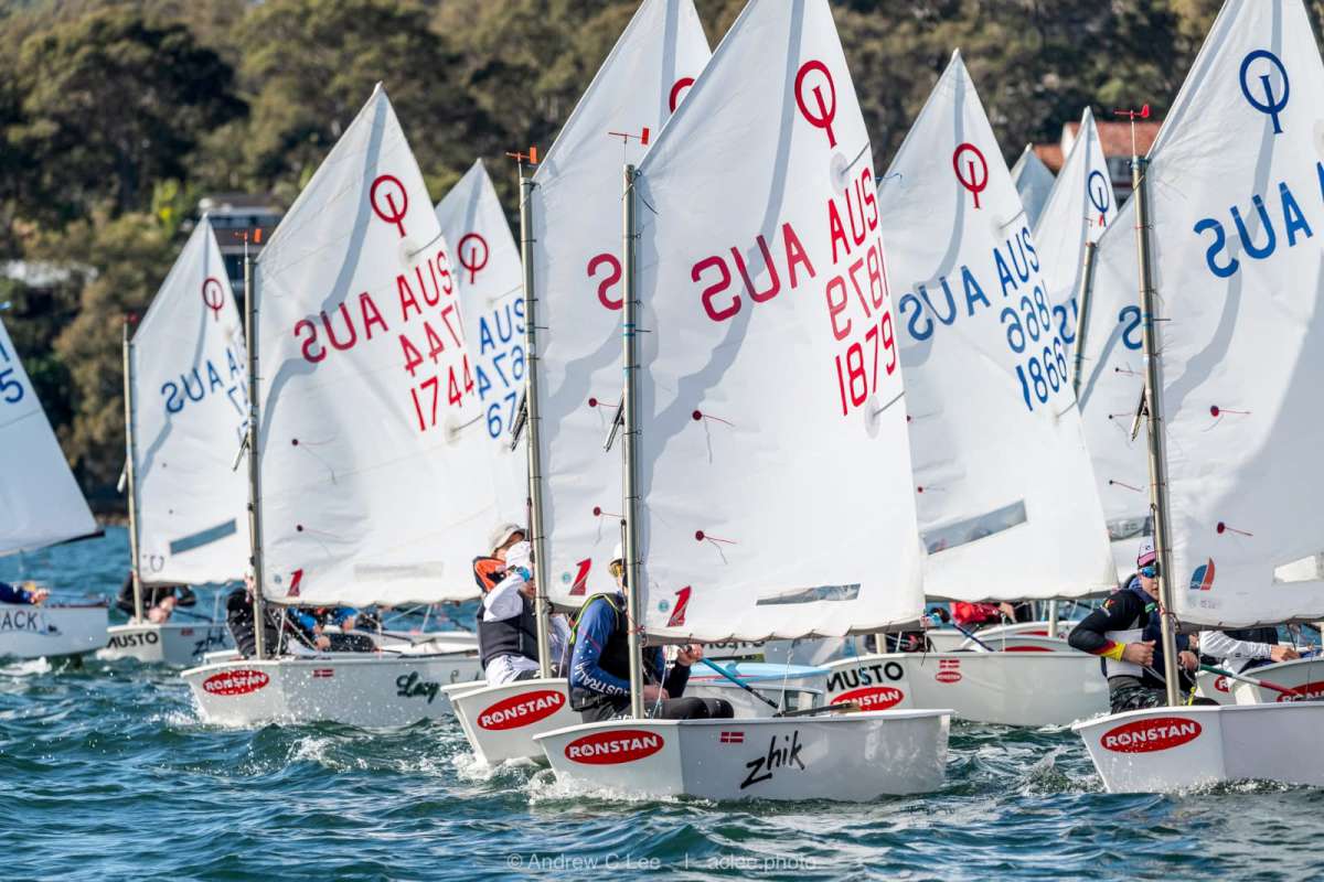 Opti Fleet - Credit Andrew Lee