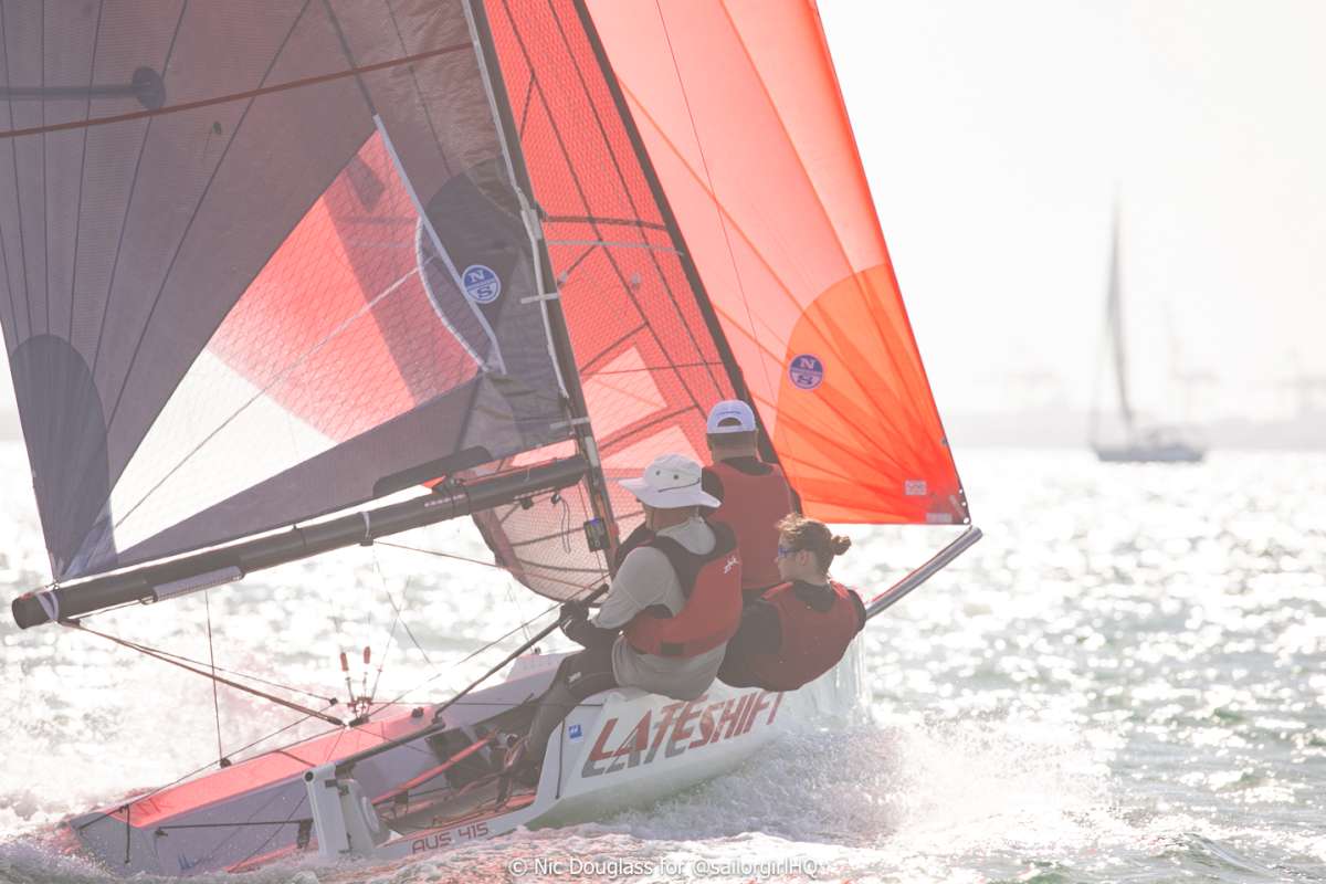 VX Ones were in the mix on day two - Credit - Sunset Media - @sailorgirlhq
