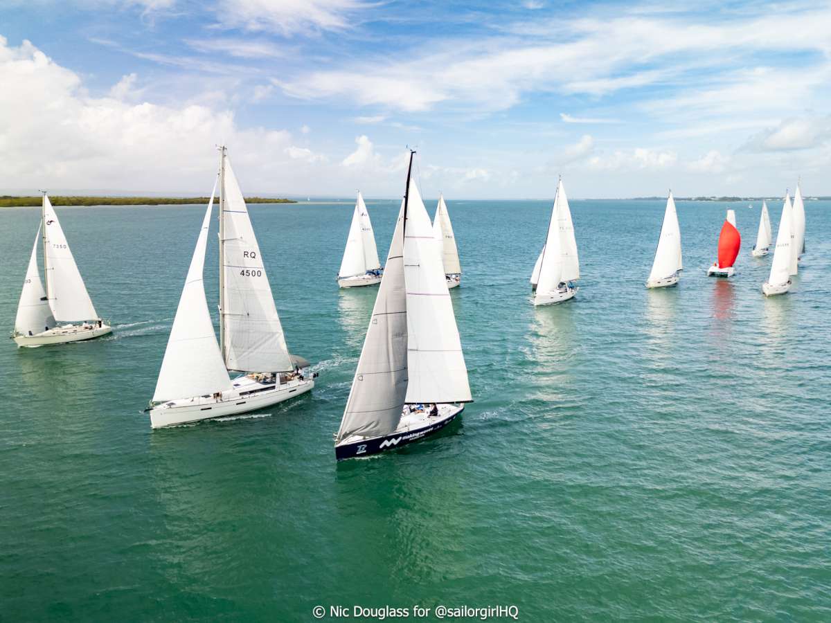 Cruising fleet is fierce - Credit - Sunset Media - @sailorgirlhq