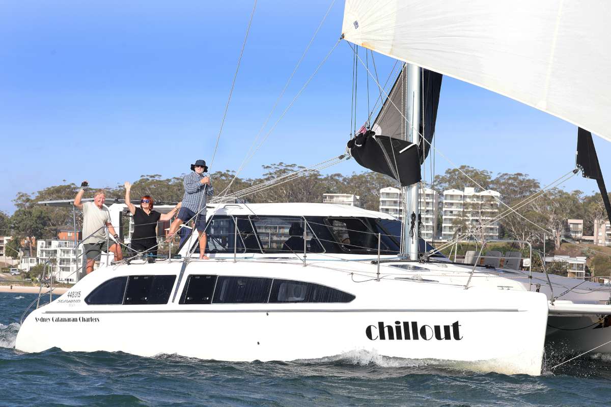 Sail Port Stephens 2026 Super Series Day 3_Chillout © Promocean Media
