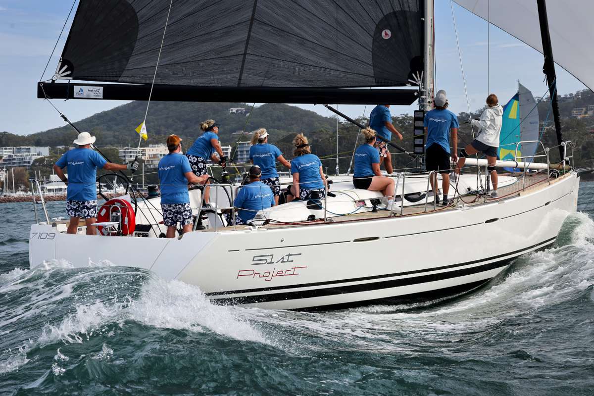 Sail Port Stephens 2026 Super Series Day 3_51st Project © Promocean Media