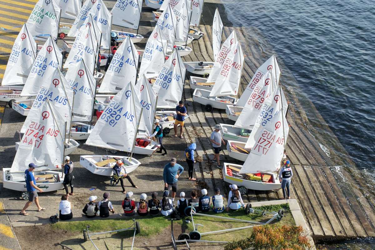 NSW Optimist Interclub 2026 Round 1 - Launching Ramp