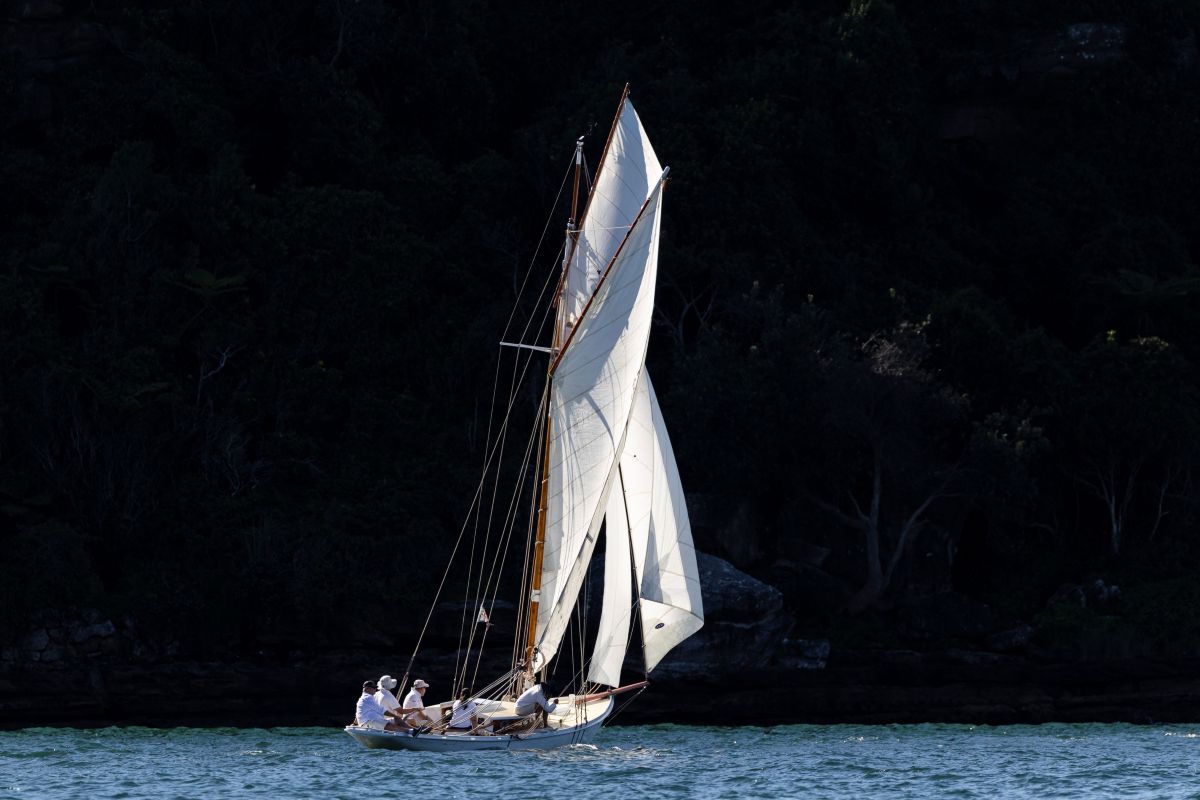 Gaff Rig Cutter Oenone - Andrea Francolini, RPEYC pic