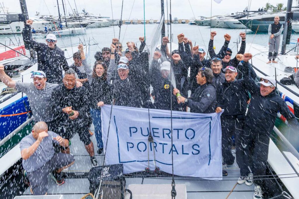 Takashi Okura’s Sled wins Puerto Portals 52 SUPER SERIES Sailing Week - Credit Nico Martinez