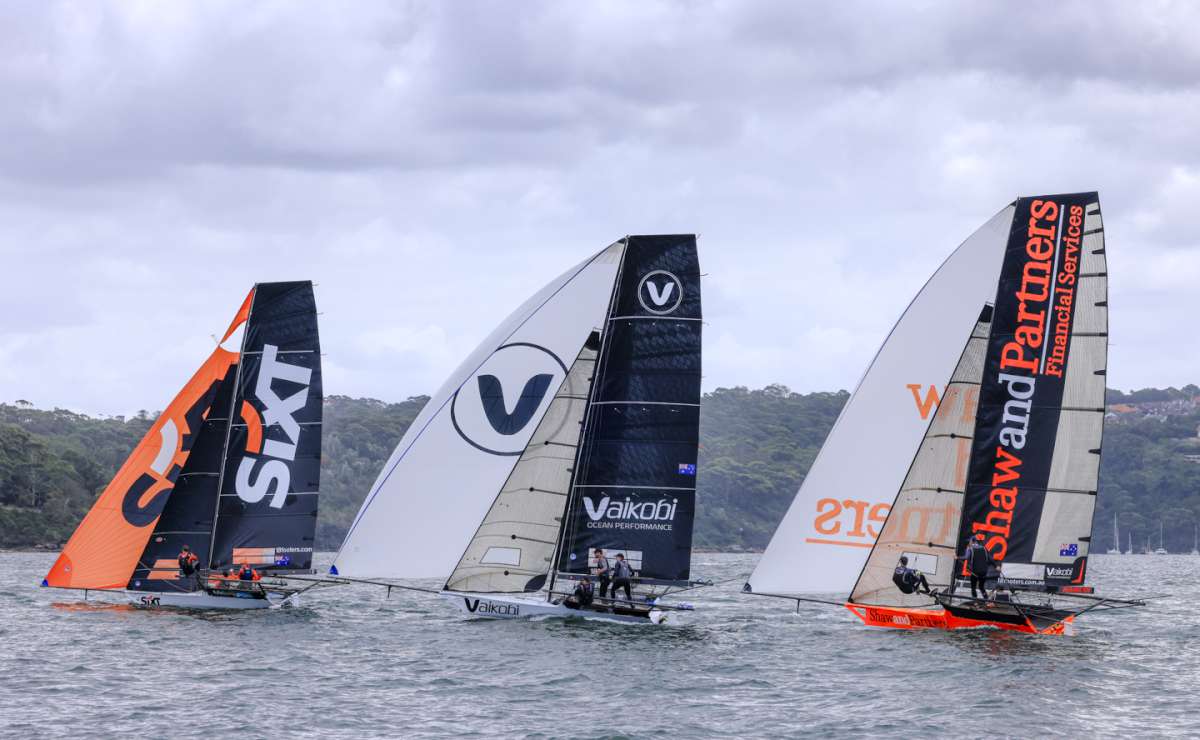 Torn spinnaker at the 2026 JJs (SailMedia)