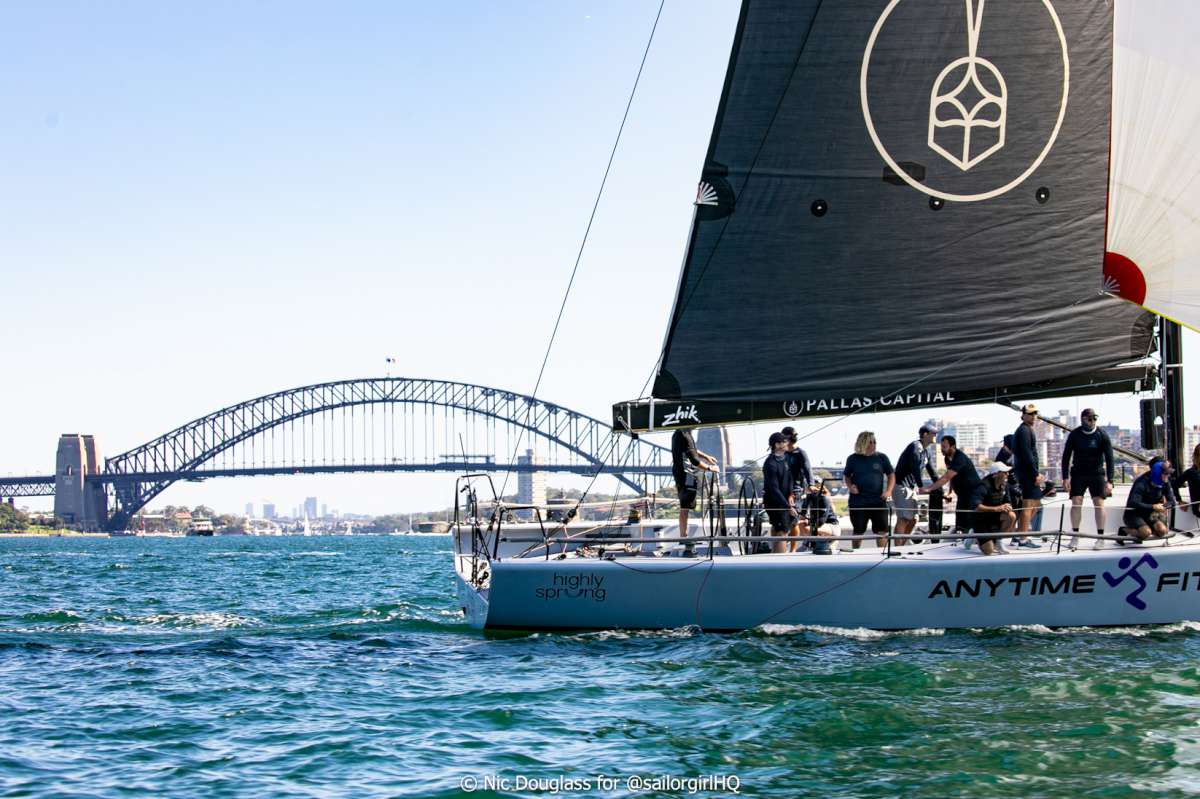 Highly Sprung on Sydney Harbour - Credit - Nic Douglass - Sunset Media - @sailorgirlhq