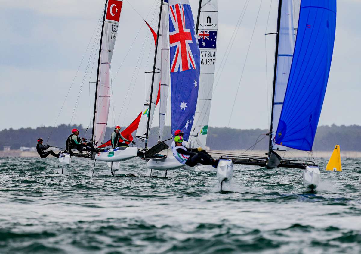 Nacra 17 Day5 in Quiberon - Credit Sailing Energy