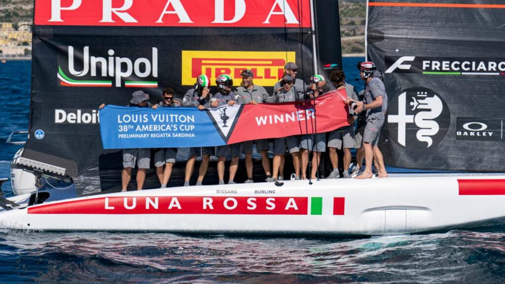 Race Day 3, LUNA ROSSA TEAM 2, winners