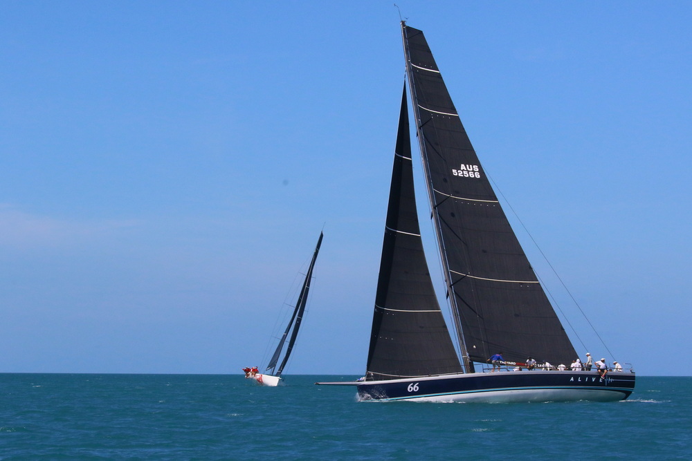 Alive skippered by Duncan Hine